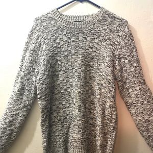 Unisex thick woven sweater